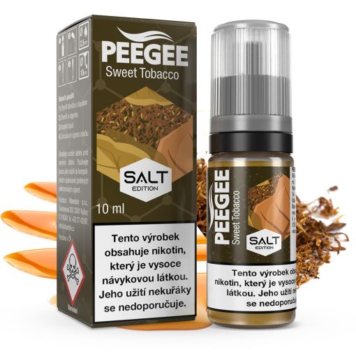 PEEGEE Salt - Sweet Tobacco 10ml 50/50 VG/PG