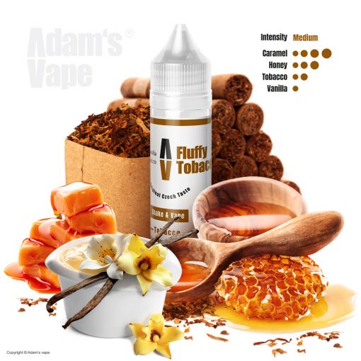 Adams vape - Fluffy Tobacco 12ml Longfill