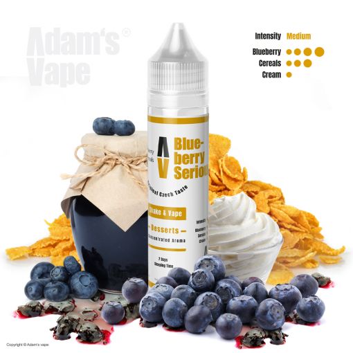 Adams vape - Blueberry Serious 12ml Longfill