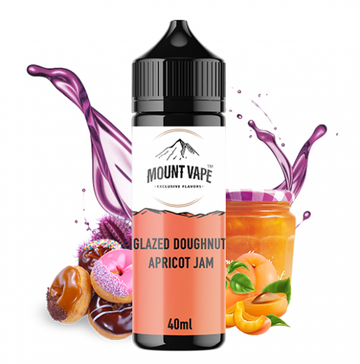 Flavour SNV Mount Vape - Glazed Doughnut Apricot Jam 40ml