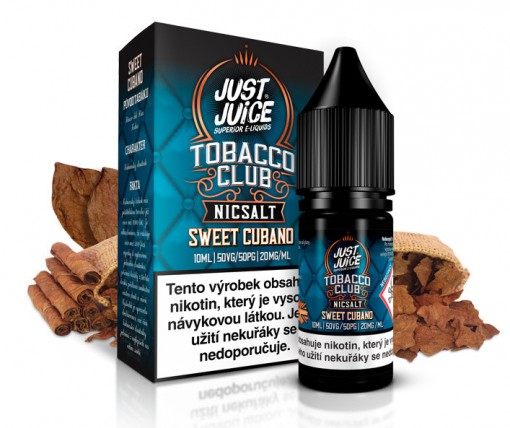 Just Juice Salt - Tobacco Sweet Cubano - 11mg/ml