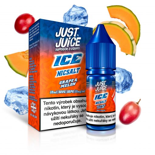  Just Juice Salt - ICE Grape & Melon - 11mg/ml