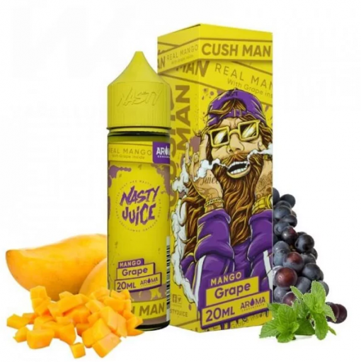 Nasty Juice - Cush Man -  Mango Grape 20ml Longfill