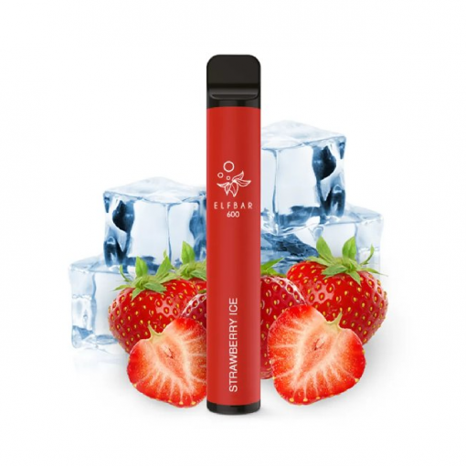 ELF BAR 600 jednorázová ecigareta Strawberry Ice - 20mg