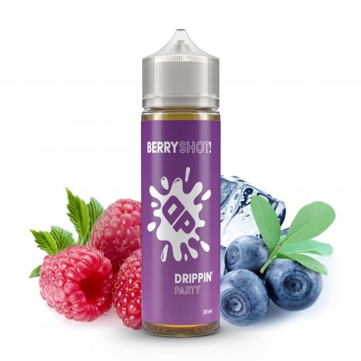 Příchuť SNV Drippin Party - Berryshot / Kyselé Maliny A Sladké Borůvky 10ml