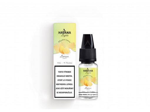 NicSalt Havana Lights - Lemon 10ml