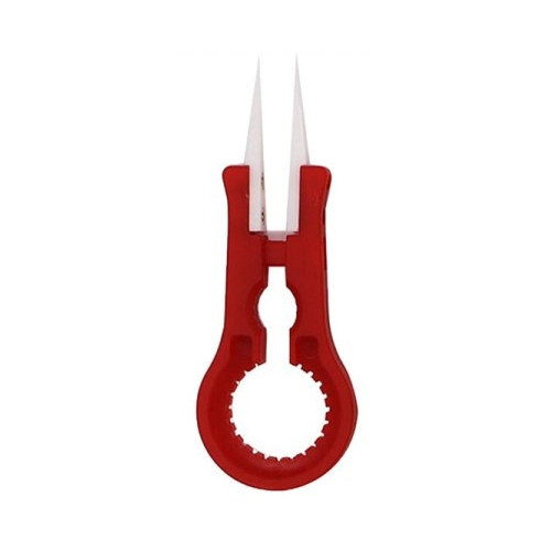 Multifunctional ceramic tweezers - Red