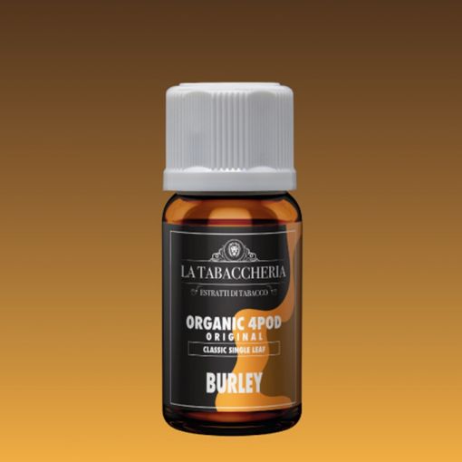 La Tabaccheria - Organic 4Pod Single Leaf - Burley 10ml Flavour Concentrate