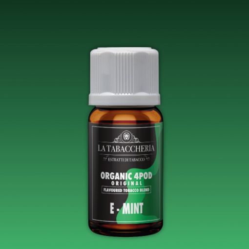 La Tabaccheria - Organic 4Pod - E-Mint 10ml Flavour Concentrate