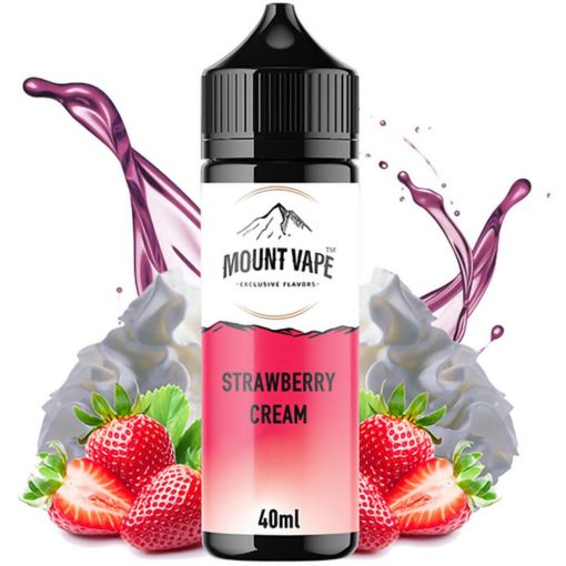 Flavour SNV Mount Vape - Strawberry Cream 40ml