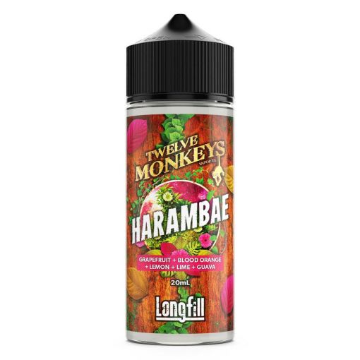 Flavor Twelve Monkeys - Harambae / Grapefruit, Blood orange, lemon, lime and guava 20ml