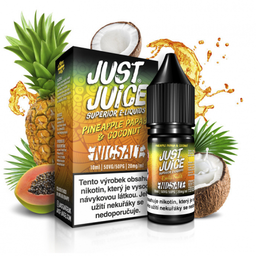 Just Juice Salt - Pineapple, Papaya & Coconut - 20mg/ml