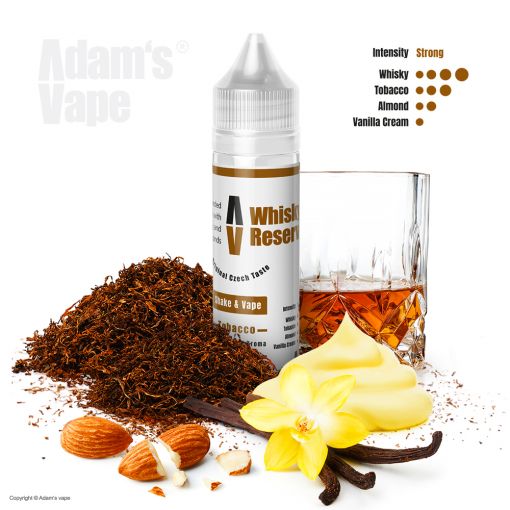 Adams vape - Whiskey Reserve 10ml Longfill