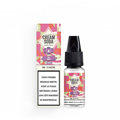 TI Juice Cream Soda NicSalt - Fig 10ml - 20mg