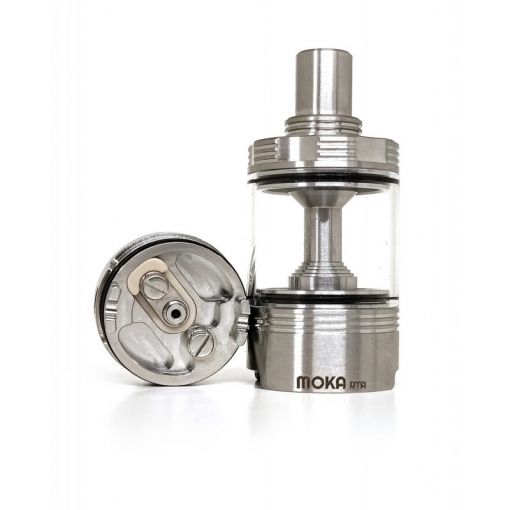 Ennequadro Mods - Moka RTA 22mm - Silver