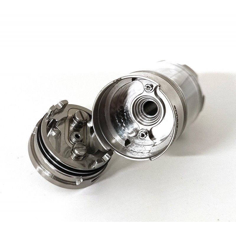 Ennequadro Mods - Moka RTA 22mm - Silver | VAPORISM