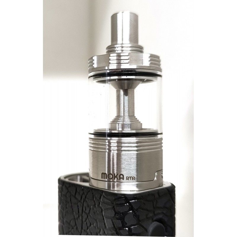 Ennequadro Mods - Moka RTA 22mm - Silver | VAPORISM