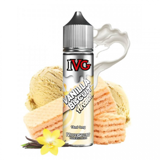 Flavour IVG S&V: Vanilla Biscuit 18ml