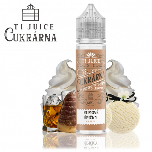 Flavour TI Juice Cukrárna Rum tips 10ml LongFill