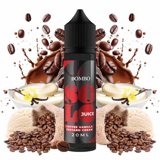 Flavor SNV Bombo - Solo Juice - Coffee Vanilla Custard Cream 20ml