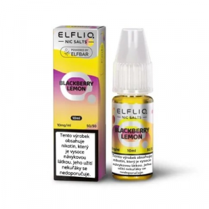 Nicsalt Elf Bar Elfliq Blackberry Lemon Ml Vaporism