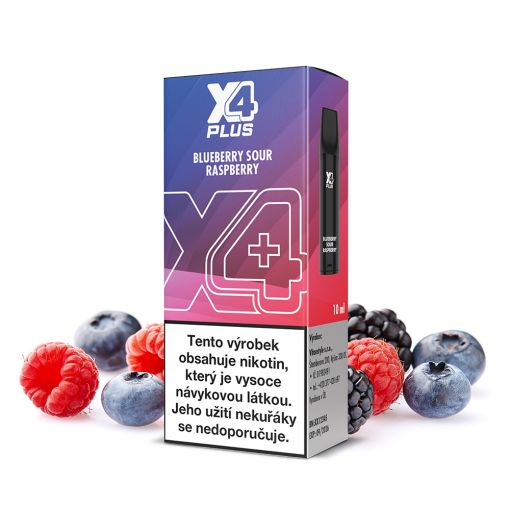 Prefilled pod X4 Plus - Blueberry Sour Raspberry - 20mg - Kolek Q