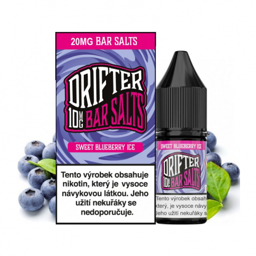 Drifter Bar Salts Sweet Blueberry Ice 10ml Nicsalt