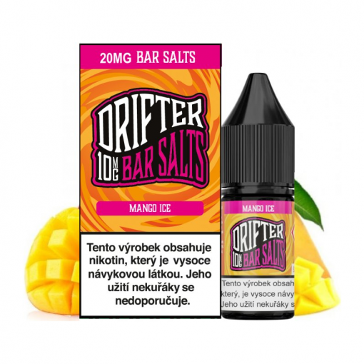 Drifter Bar Salts Mango Ice 10ml Nicsalt