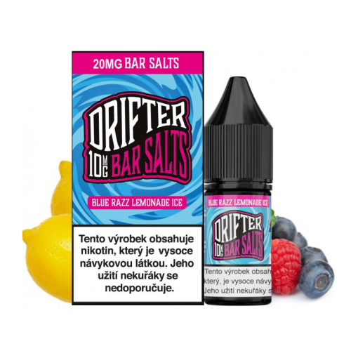 Drifter Bar Salts Blue Razz Lemonade Ice 10ml Nicsalt