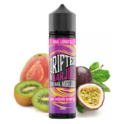 Drifter Bar Juice - Kiwi Passionfruit Guava Ice 16ml Longfill