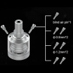 UNPACKED! Steam Crave Mini Robot RTA - Silver