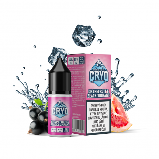 Nicsalt Infamous Cryo - Grapefruit and Blackcurrant - 20mg/ml