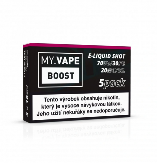 My Vape DL Booster 70/30 5x10ml - 20mg nikotinu/ml