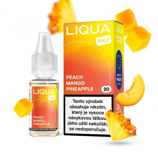 LIQUA Salt Peach Mango Pineapple 10ml