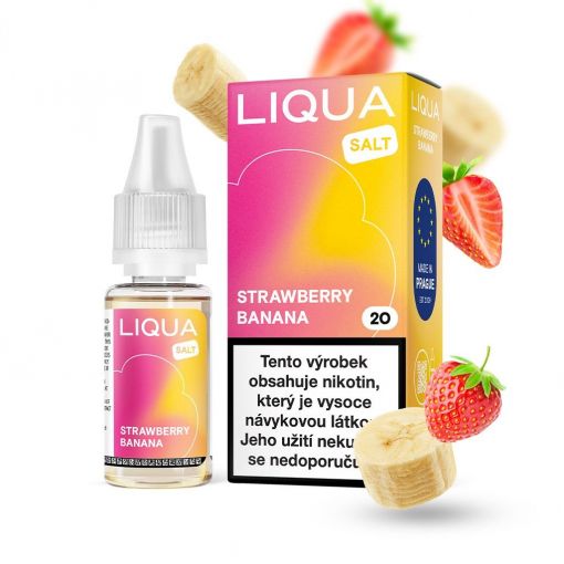 LIQUA Salt Strawberry Banana 10ml