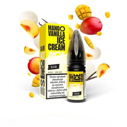 Riot BAR EDTN Salt Mango Vanilla Ice Cream 10ml