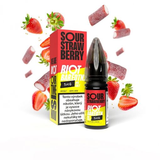 Riot BAR EDTN Salt Sour Strawberry 10ml