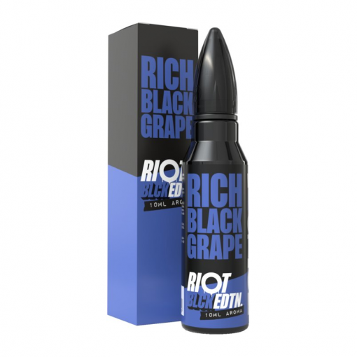 Riot Squad - Black Edition - Rich Black Grape 10ml Longfill