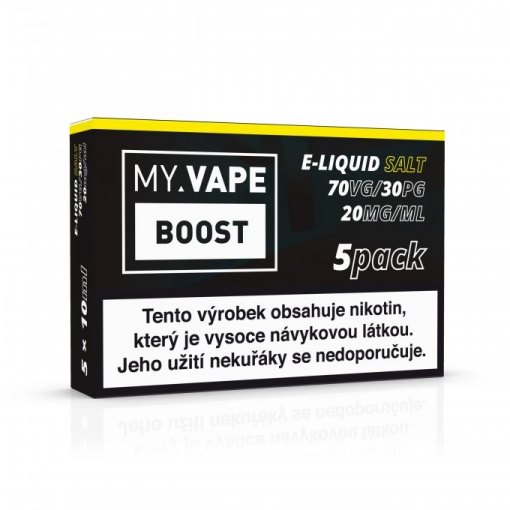 My Vape DL Salt Booster 70/30 5x10ml - 20mg nikotinu/ml