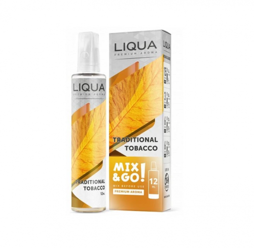 LIQUA - Mix & Go - Traditional Tobacco 12ml Longfill