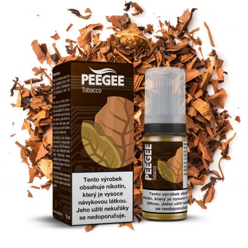 PEEGEE - Čistý tabák / Tobacco 10ml 30/70 VG/PG