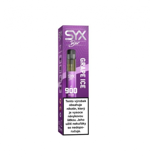 SYX BAR 900 disposable e-cigarette Grape Ice