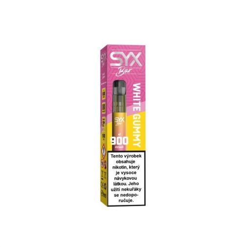 SYX BAR 900 disposable e-cigarette White Gummy