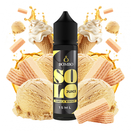 Flavor SNV Bombo - Solo Juice - Vanilla Biscuit 15ml