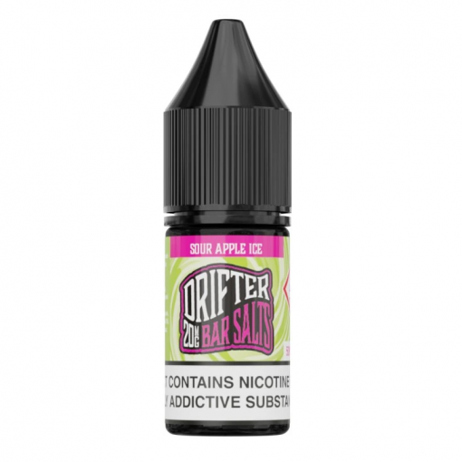 Drifter Bar Salts Sour Apple Ice 10ml Nicsalt