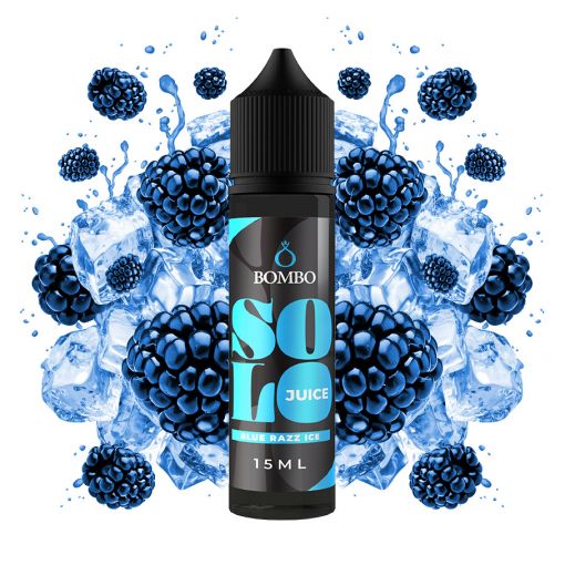 Flavor SNV Bombo - Solo Juice - Blue Razz Ice 15ml