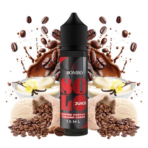 Flavor SNV Bombo - Solo Juice - Coffee Vanilla Custard Cream 15ml