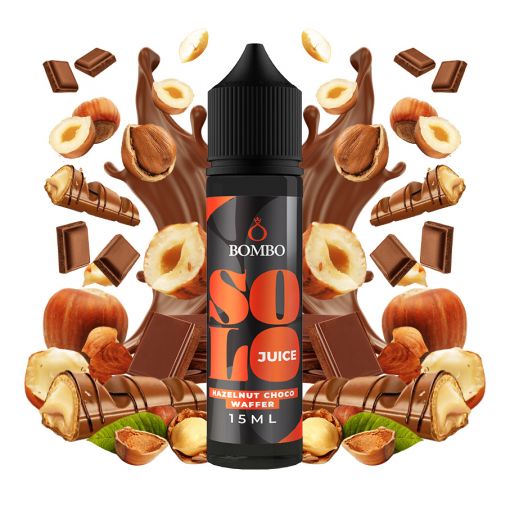 Flavor SNV Bombo - Solo Juice - Hazelnut Choco Waffer 15ml