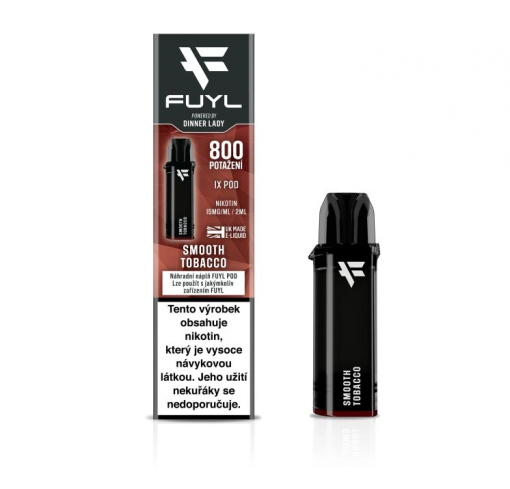 Dinner Lady FUYL POD prefill Smooth Tobacco