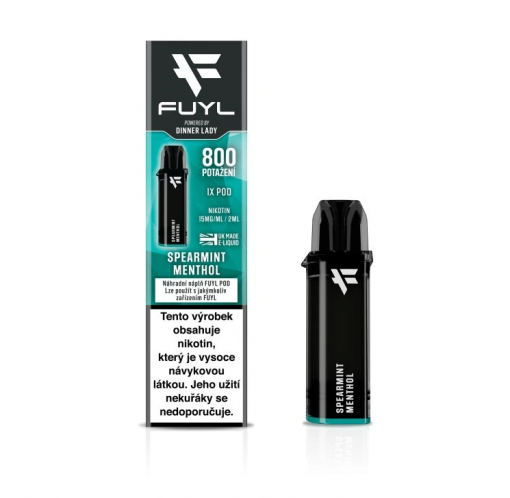 Dinner Lady FUYL POD prefill Spearmint Menthol